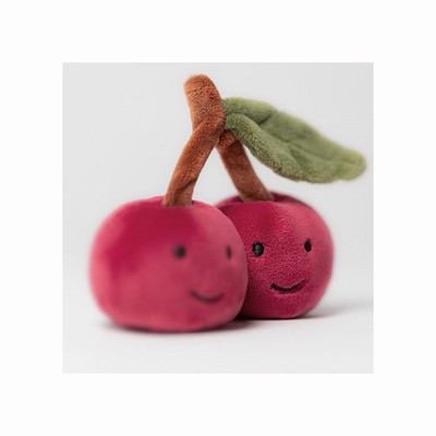 Jellycat Fabulous Fruit Cherry Australia | 017856BCA